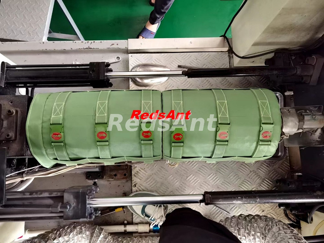 Ahorro de energía de hasta un 45 % Chaqueta térmica de moldeo por inyección