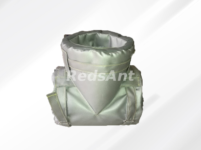Chaqueta de aislamiento de válvula de diseño profesional con material de fibra de vidrio: impermeable y fuego de fuego