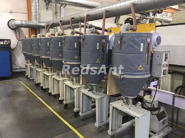 Chaqueta de aislamiento resistente a altas temperaturas para secadora de tolva de plástico