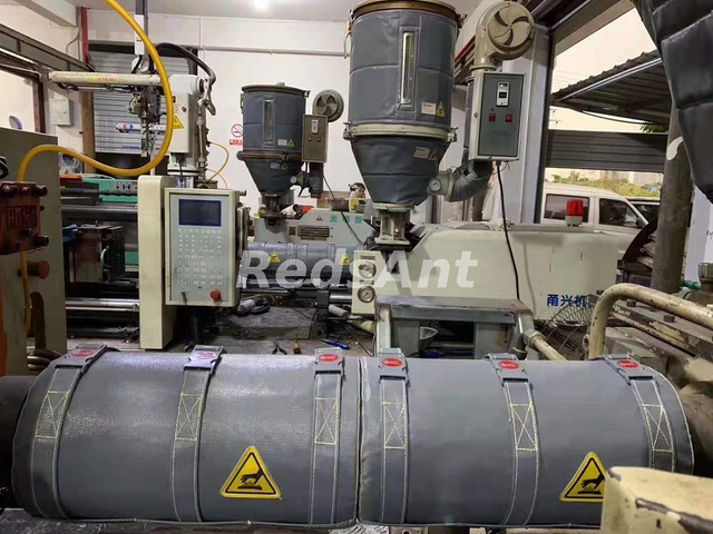 Cubierta de aislamiento térmico de la máquina de moldeo por inyección de plástico