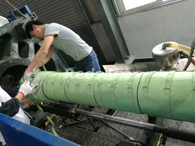 Cubierta industrial resistente al calor para altas temperaturas para barriles y calentadores