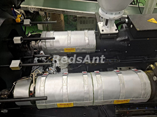 Mantas de barril de aislamiento de ahorro de energía para máquina de inyección de plástico