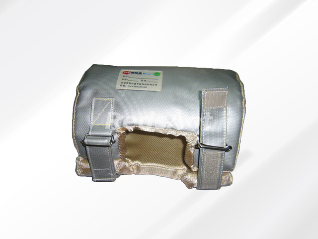 Cubierta de aislamiento de fibra de vidrio extraíble flexible con resistencia a alta temperatura