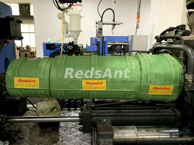 Cubierta de aislamiento de la aeráter de Redsant para la máquina de la máquina de inyección de plástico