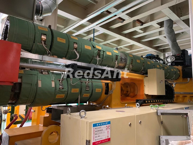 Chaqueta de aislamiento de AirEgel Redsant USDED en Máquina de moldeo por inyección de embriones Barril
