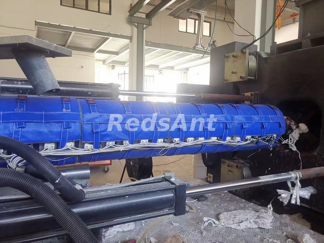 Manta de barril térmico del calentador de moldeo por inyección para ahorro de energía