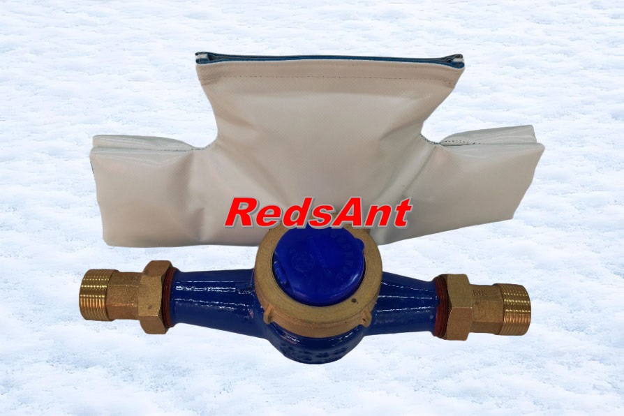 chaqueta de aislamiento del medidor de agua